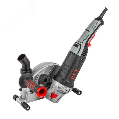 Изображение товара Штроборез электрич. P.I.T. PWC150-C (1700Вт, 150мм, 8000об/мин, 2 диска, глуб. 0-35мм, шир. 3-30мм) (шт)