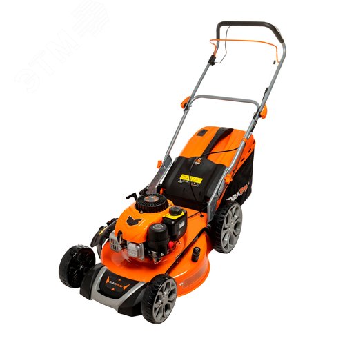 Изображение товара Газонокосилка бензиновая(5 л.с, самоходная, 460мм, высота кошения 30-80мм, 70л) (шт)