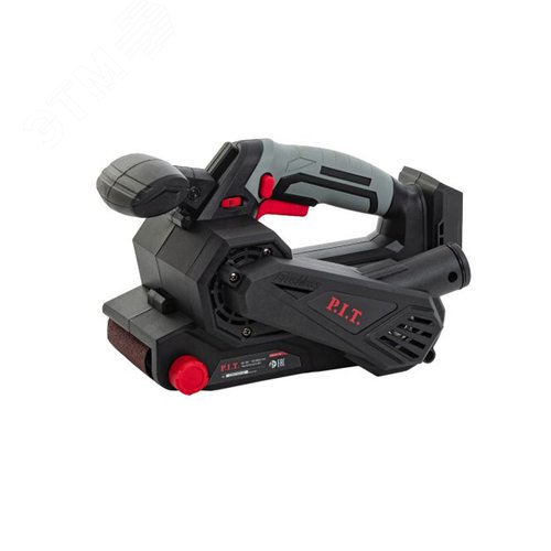 Изображение товара Шлифмашина ленточная аккум. бесщёточная P.I.T. PBS20H-75A SOLO (20В, 457х75мм, ск. 120-380 м/мин) (шт)