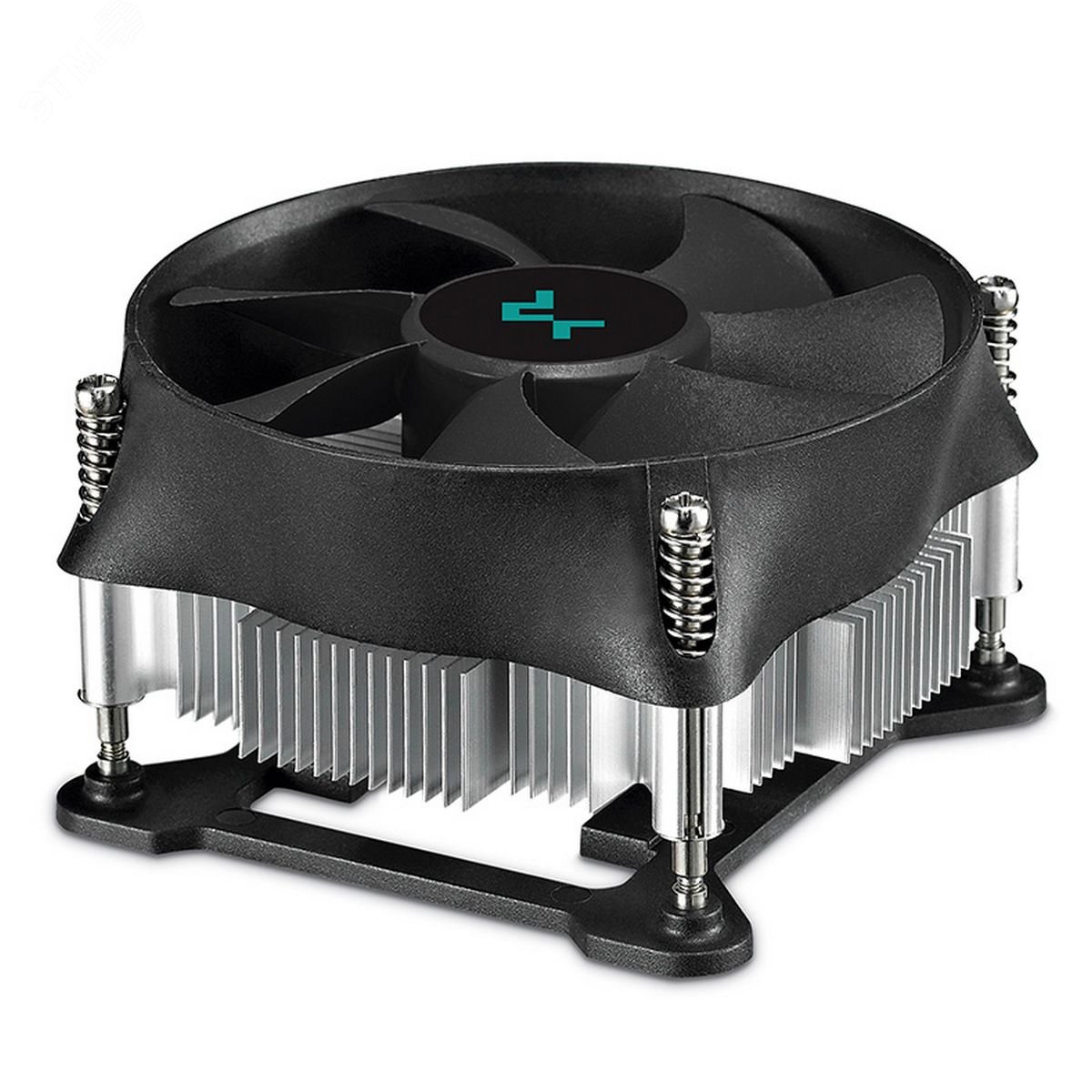 Изображение товара Вентилятор для процессора 98х52х98mm, 2800 об/мин, 37.2dB, 65W, LGA1700, 4-pin, черный (шт)