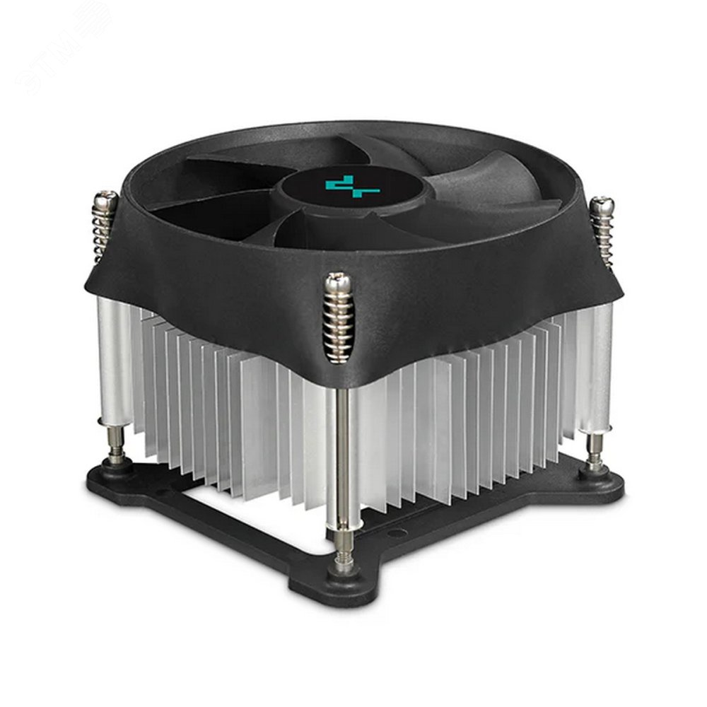 Изображение товара Вентилятор для процессора 98х66х98mm, 2400 об/мин, 31.1dB, 65W, LGA1700, 4-pin, черный (шт)