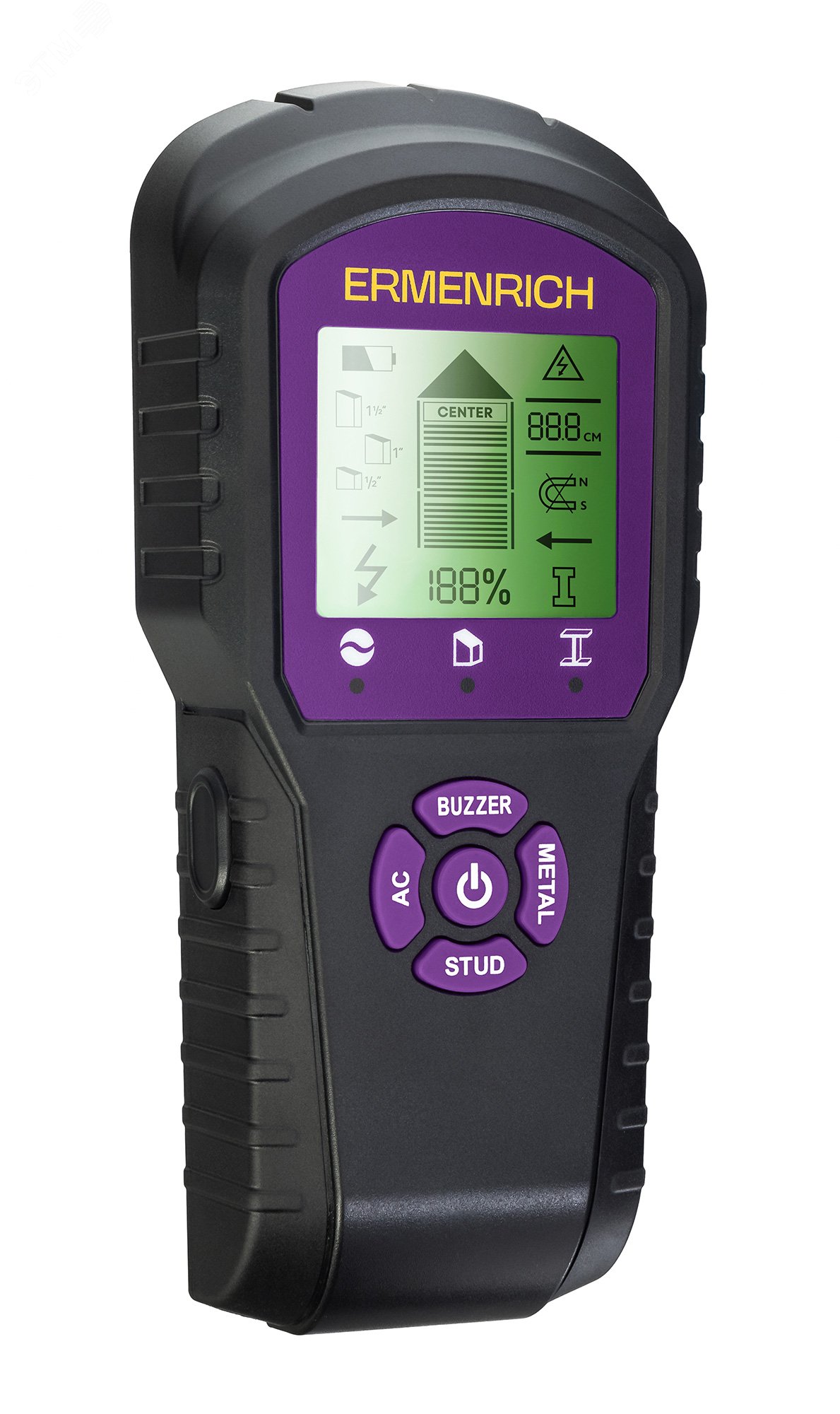 Изображение товара Детектор проводки Ermenrich SM60 фиолетовый