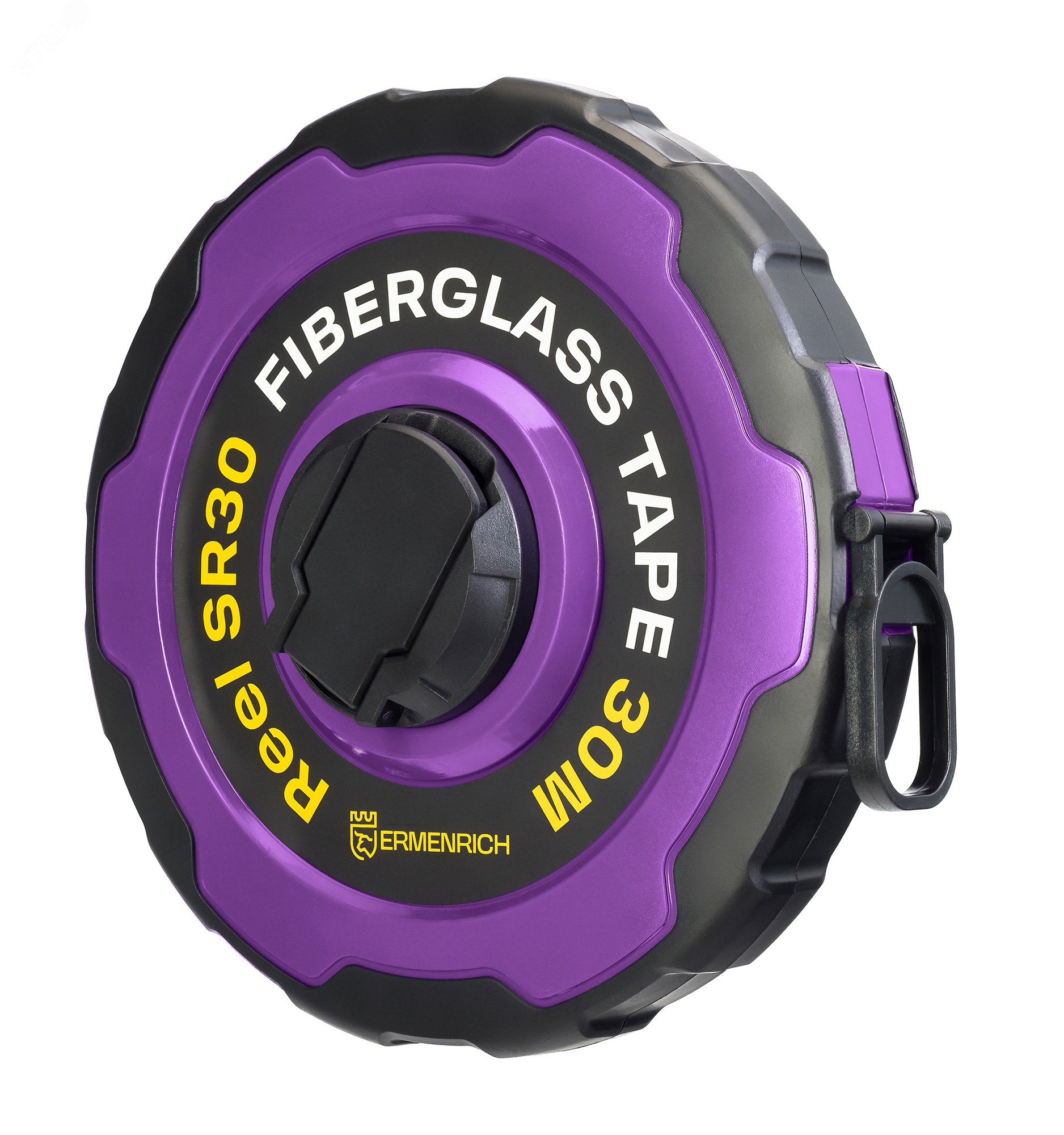 Изображение товара Рулетка Reel SR30 30 метров стекловолоконная с двусторонней шкалой и технологией Schmieroll