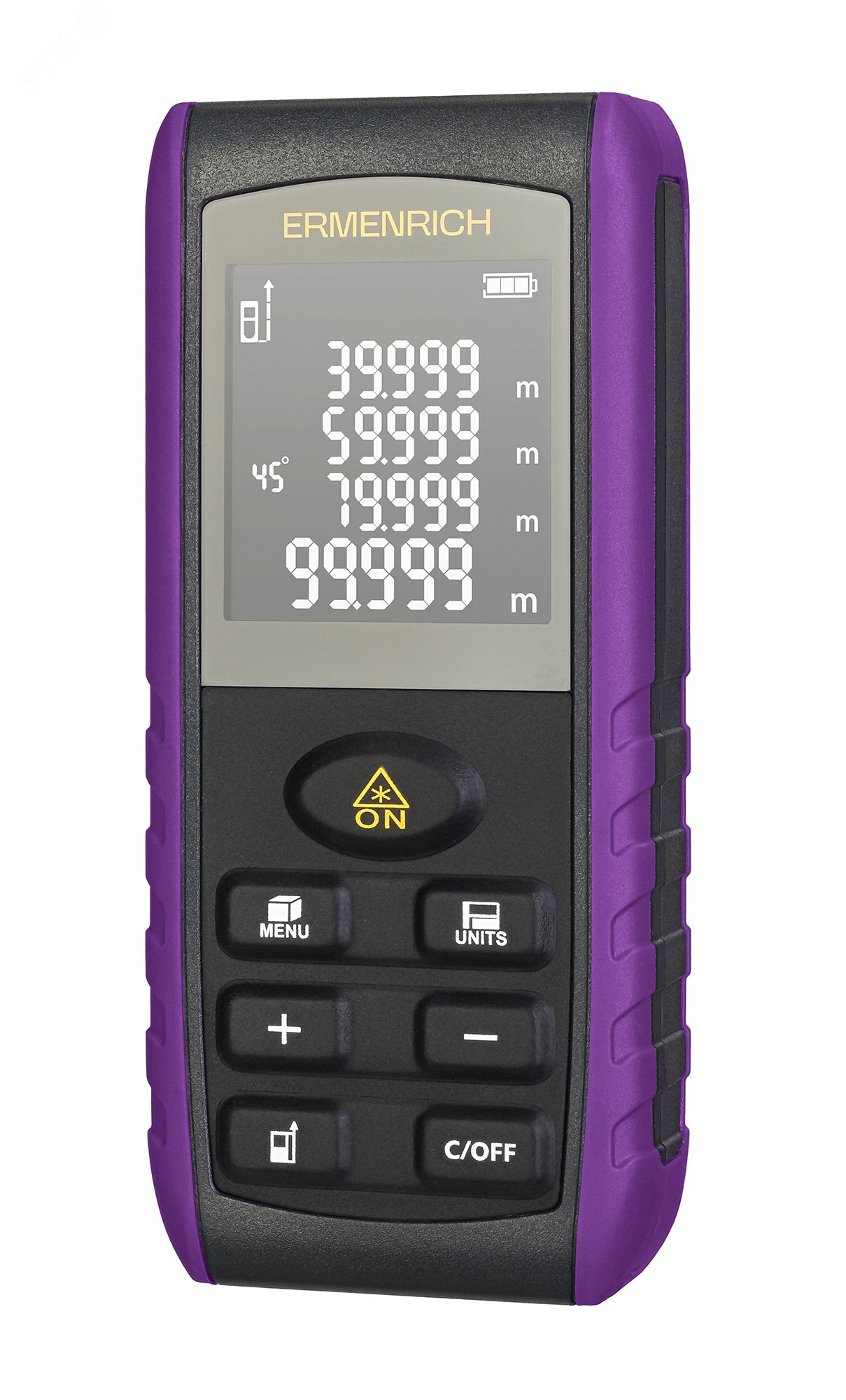 Изображение товара Рулетка лазерная Reel PRO GE80 фиолетовая дальномер до 80 м