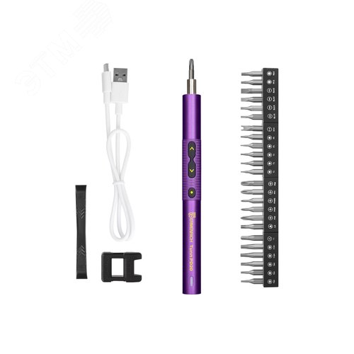 Изображение товара Отвертка для точных работ Tunn PD20, фиолетовый (шт)