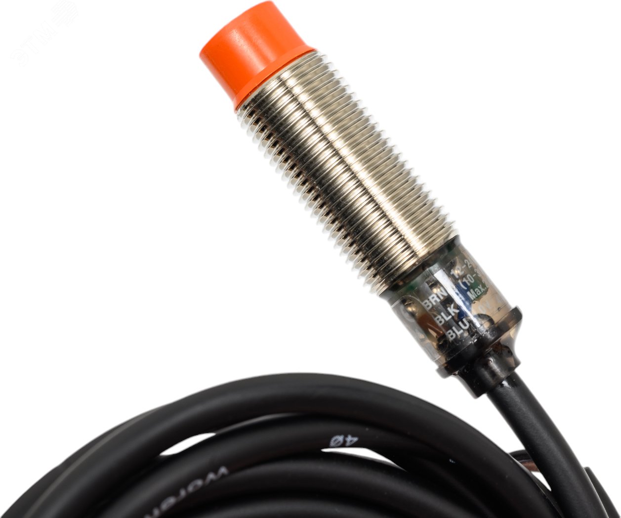 Изображение товара Индуктивный датчик приближения PR12-4DP цилиндрический Autonics