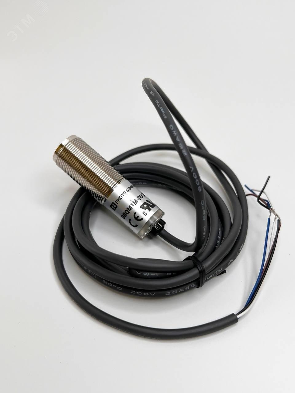 Изображение товара Фотоэлектрический датчик BRQM1M-DDTA-P в цилиндрическом корпусе