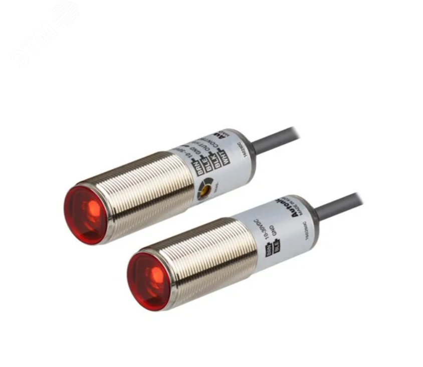 Изображение товара Фотоэлектрический датчик в цилиндрическом корпусе BRQM20M-TDTA для промышленной автоматизации