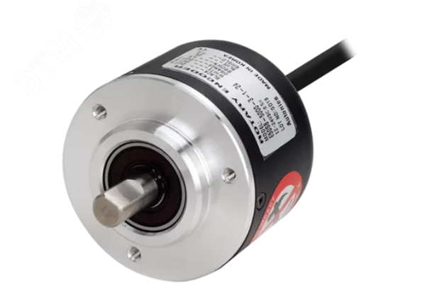 Изображение товара Инкрементальный энкодер Autonics E50S8-500-3-T-24 с осевым соединением 50мм