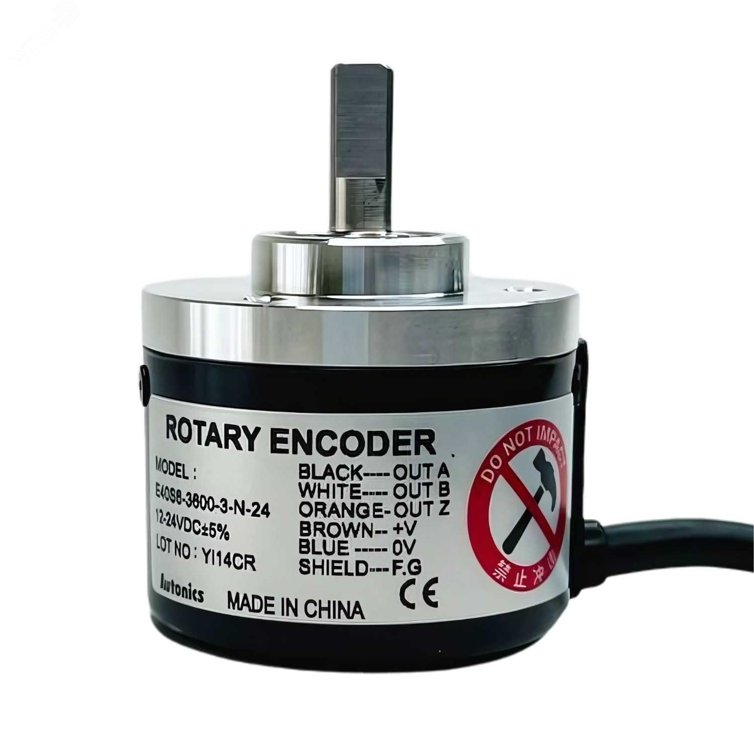 Изображение товара Инкрементальный энкодер E40S6-3600-3-N-24 для точного позиционирования