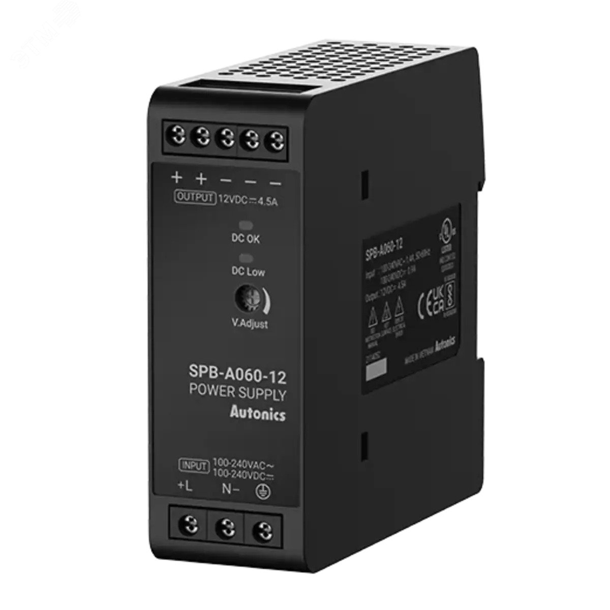 Изображение товара Блок питания импульсный SPB-A-60-24 24В 2.5А для промышленного использования