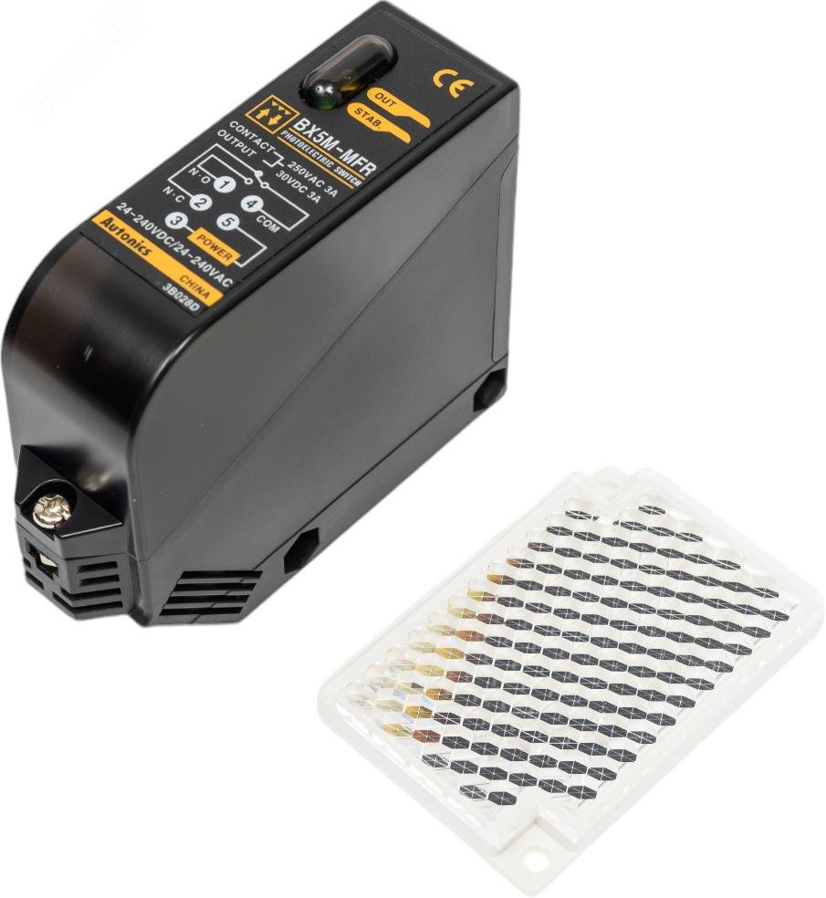 Изображение товара Датчик фотоэлектрический с клеммами BX5M-MFR (шт)