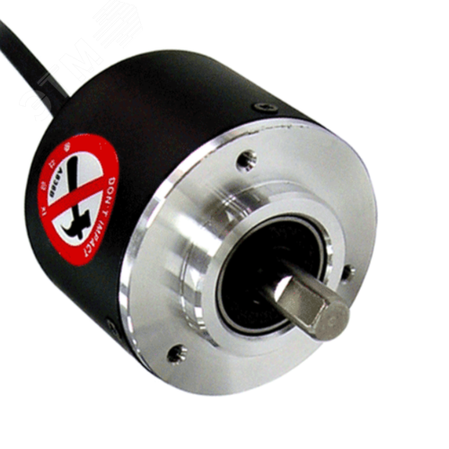 Изображение товара Энкодер инкрементальный в корпусе диаметр 50мм (с выступающим валом) E50S8-1000-6-L-24 (шт)