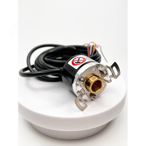 Изображение товара Энкодер инкрементальный в компактном корпусе ?40мм (с полым сквозным валом) E40H12-3600-6-L-5 (шт)