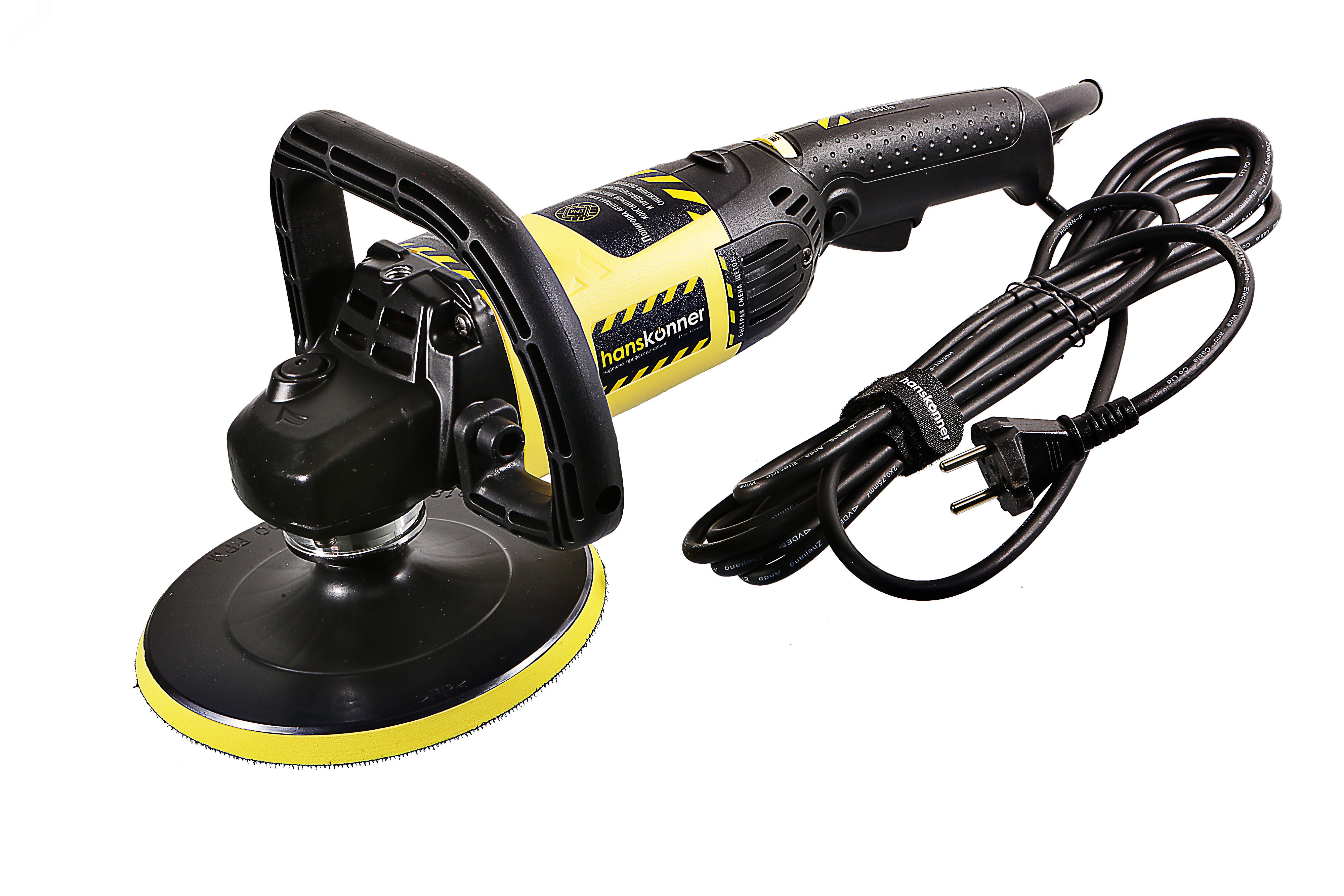 Изображение товара Полировальная машина 1400Вт 180 мм 500-3000' об/мин константная электроника (шт)