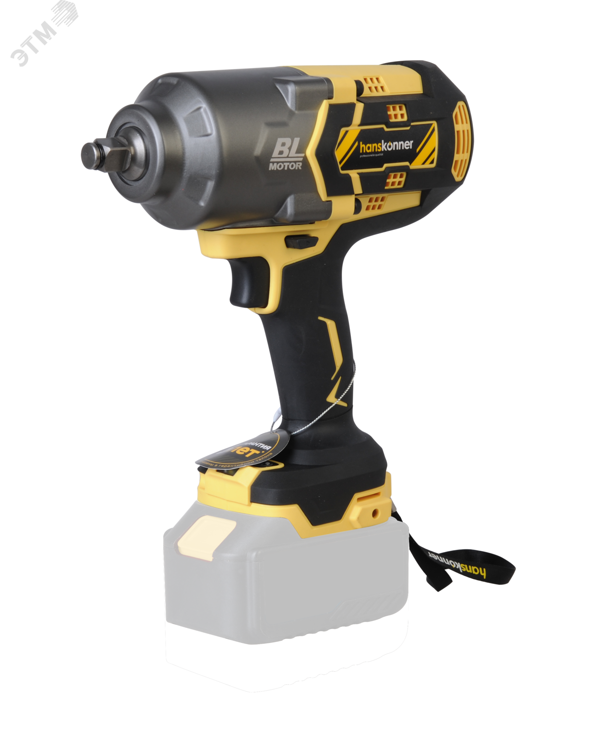 Изображение товара Гайковерт ударный бесщеточный 18В 1BatterySystem 1000Нм 1/2' без АКБ/ЗУ (шт)