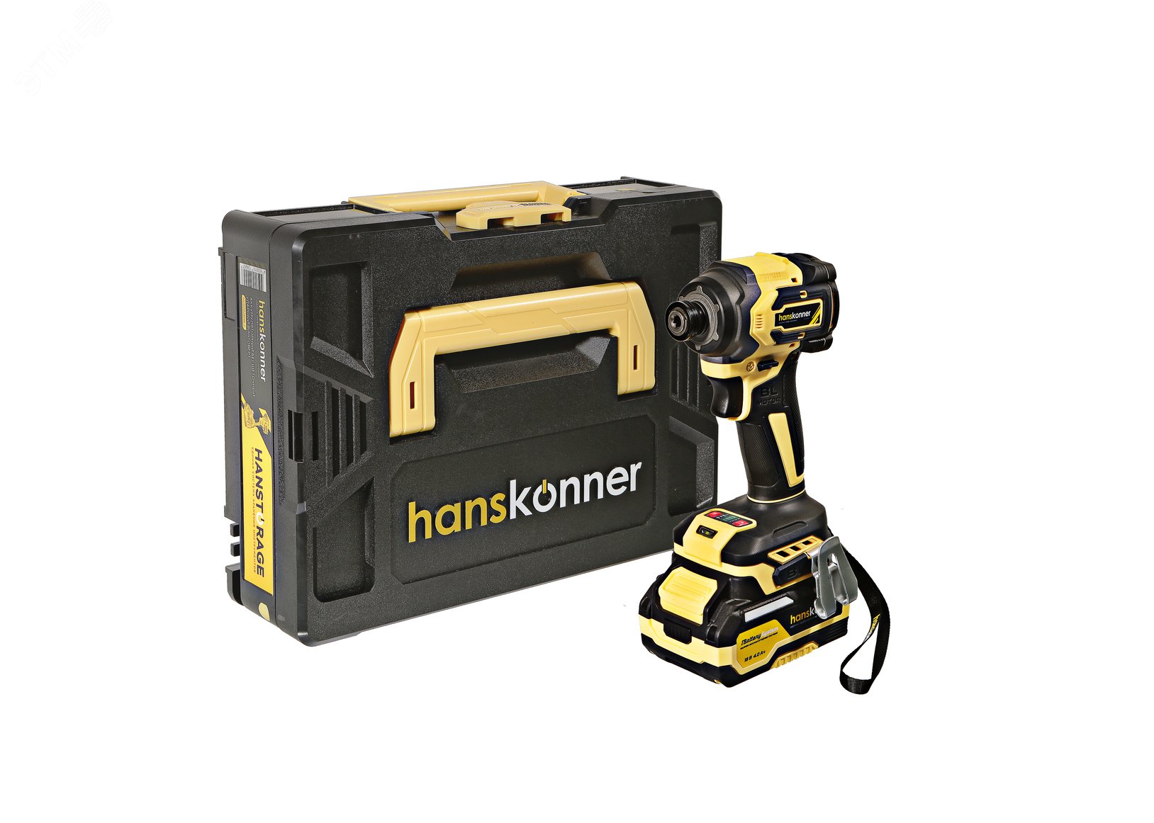 Изображение товара Винтоверт ударный бесщеточный 18В 280Нм 1/4'' кейс