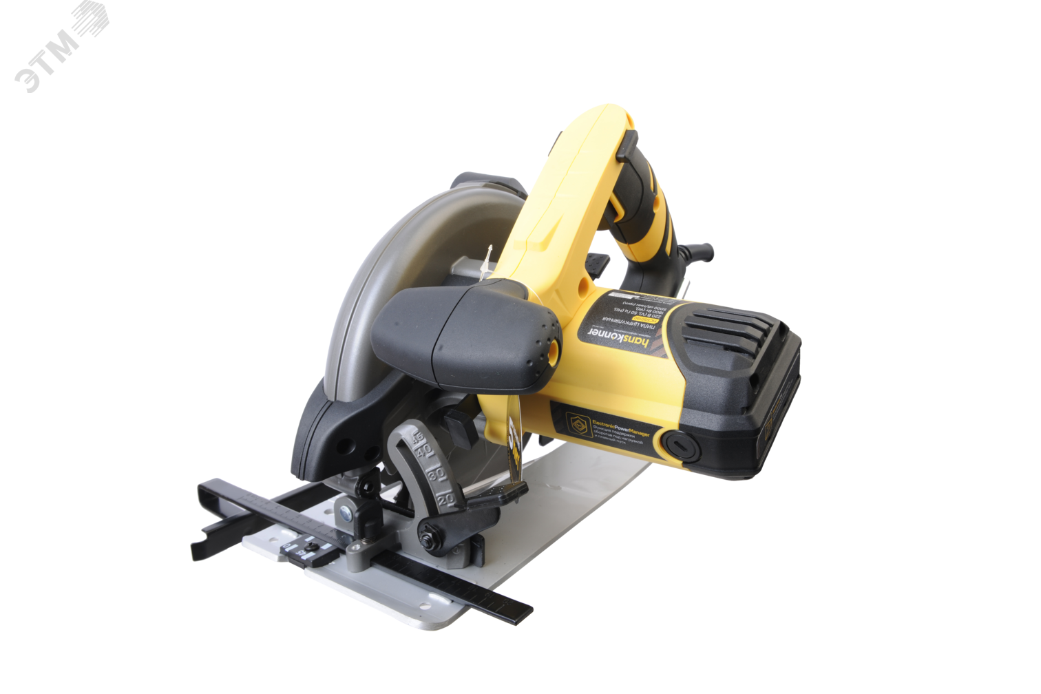 Изображение товара Циркулярная пила Hanskonner HCS50190 1800Вт диаметр диска 190мм для точных пропилов