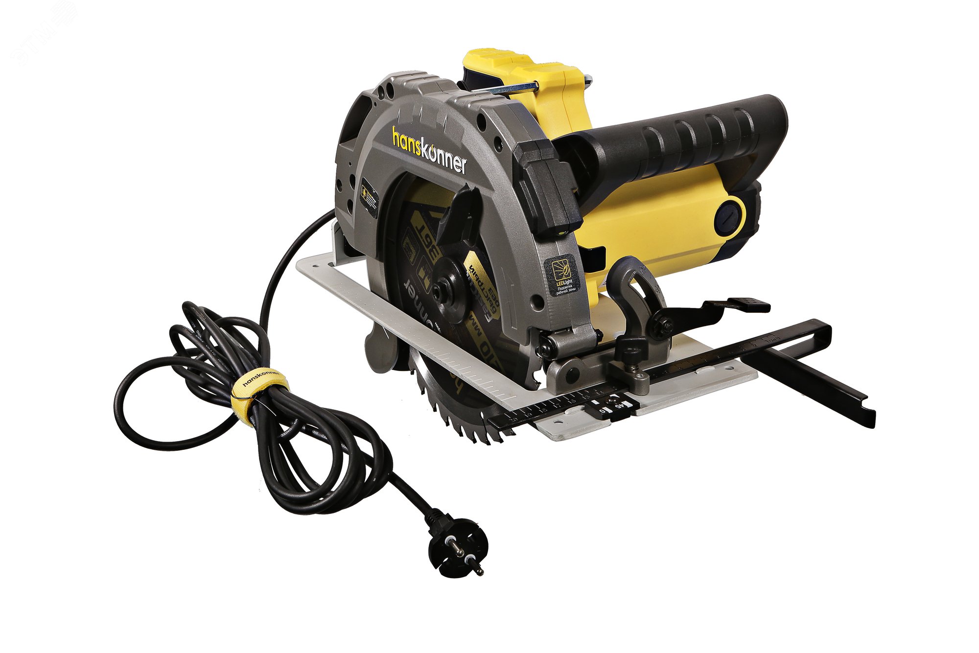Изображение товара Циркулярная пила Hanskonner HCS50210 мощностью 2100Вт с LED подсветкой