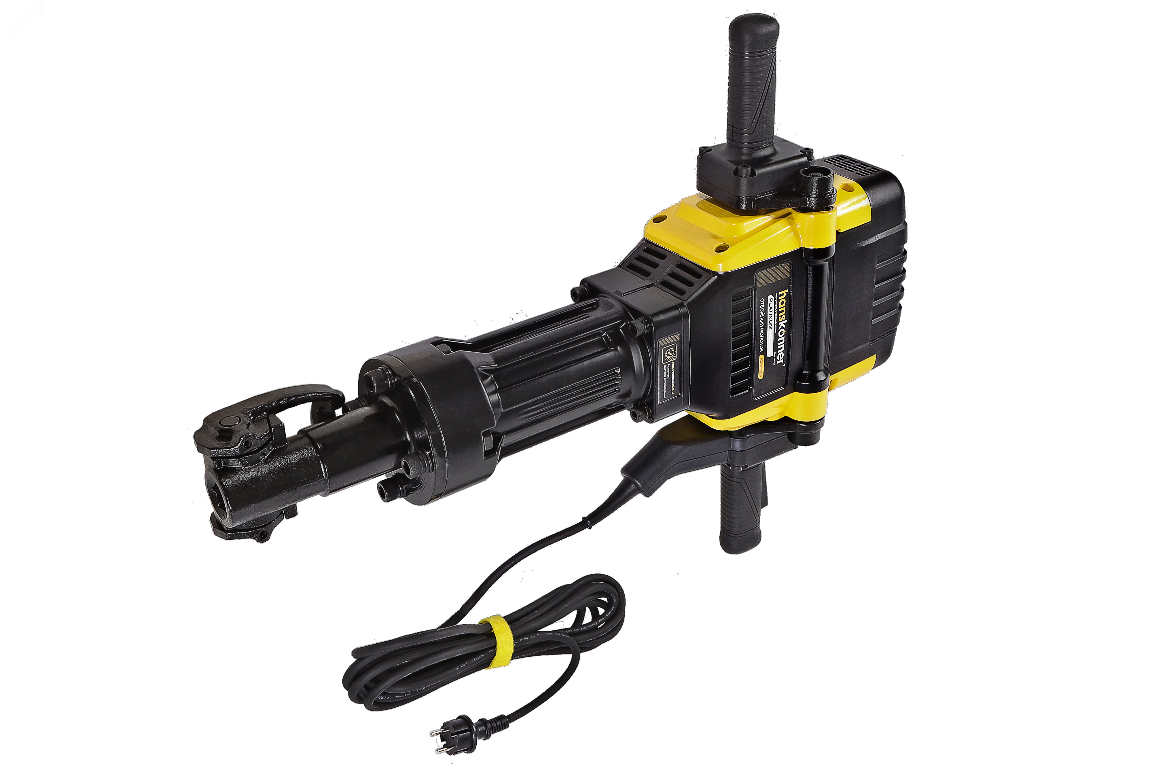 Изображение товара Молоток отбойный PLATINUM 2200Вт 65Дж HEX 28мм кабель 6м (шт)