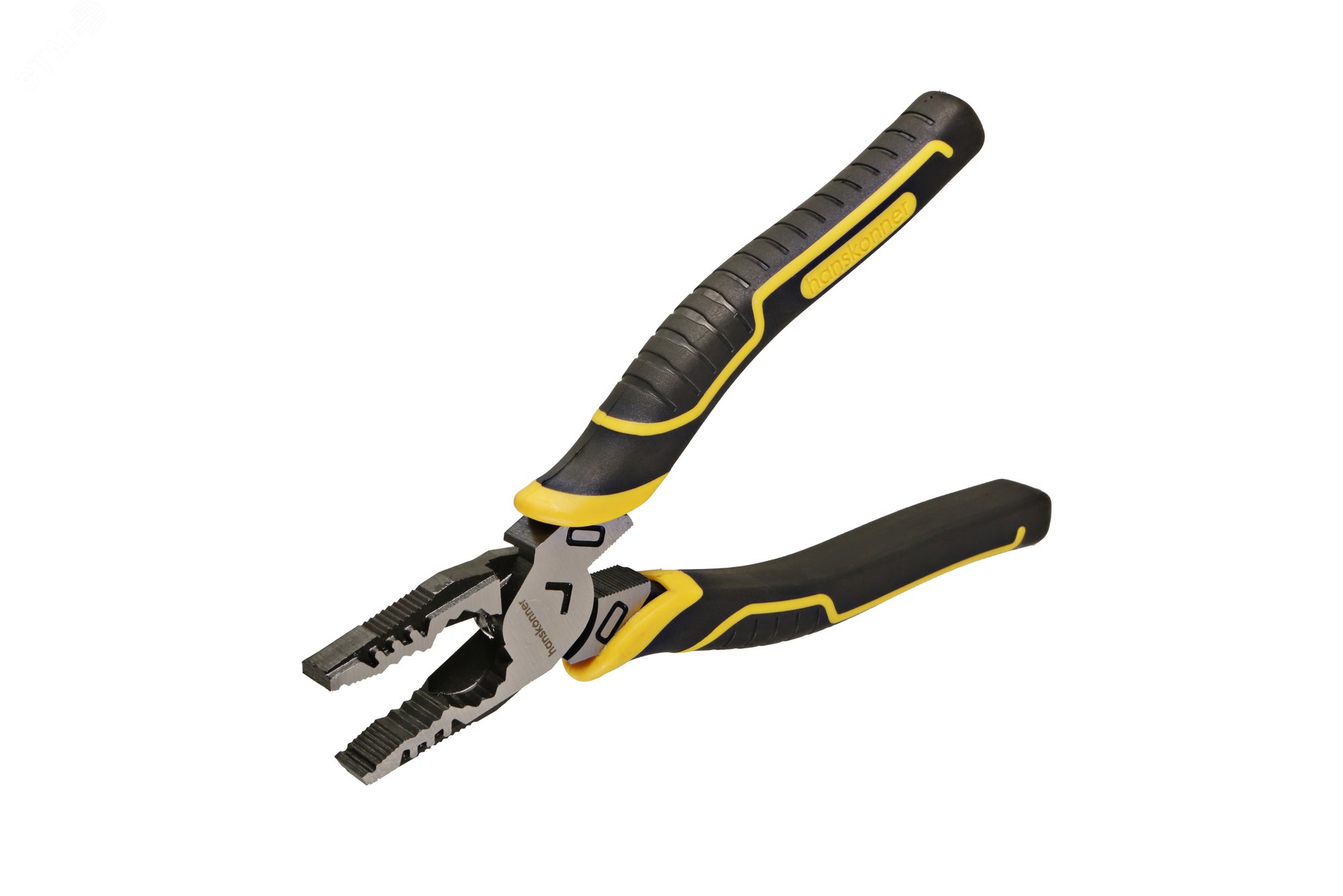 Изображение товара Пассатижи 175мм с эксцентриковым шарниром и силой реза +30% Hanskonner