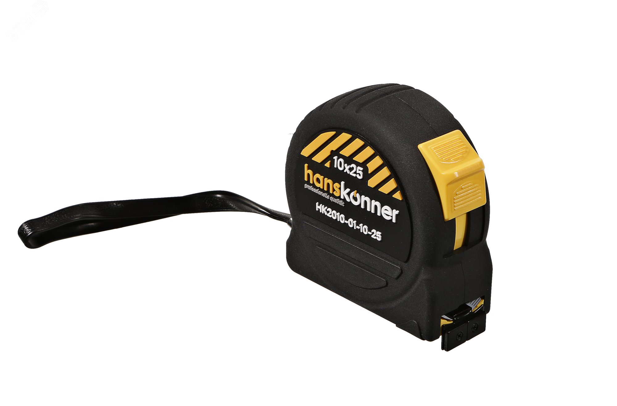 Изображение товара Рулетка с противоударным корпусом SoftTouch 2 стопа мощный магнит 10м X 25мм (шт)