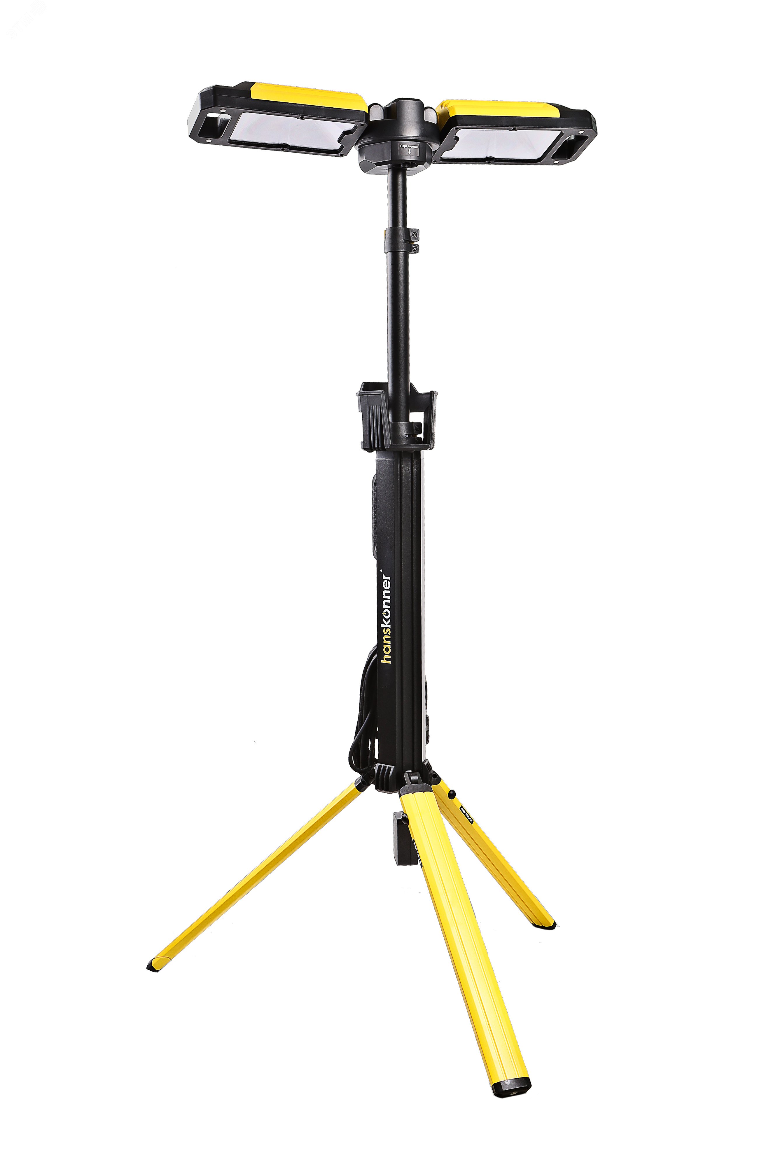 Изображение товара Мачта осветительная аккумуляторная 5000 люмен с регулировкой и световым режимом