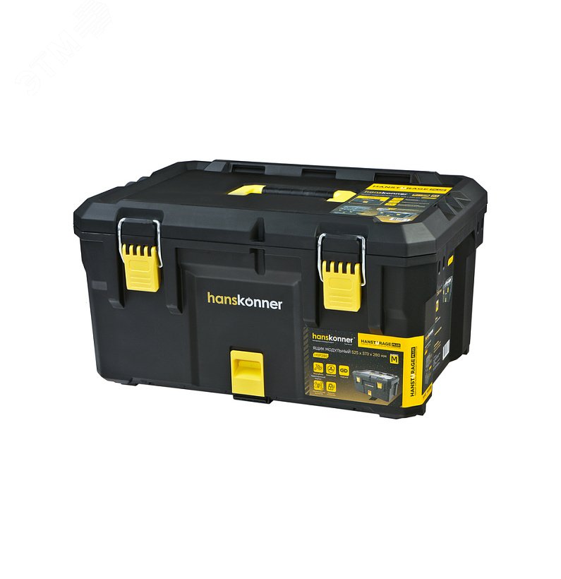 Изображение товара Ящик модульный размер M HANSTORAGE PLUS HSP280 с ковриком EVA и защитой IP65