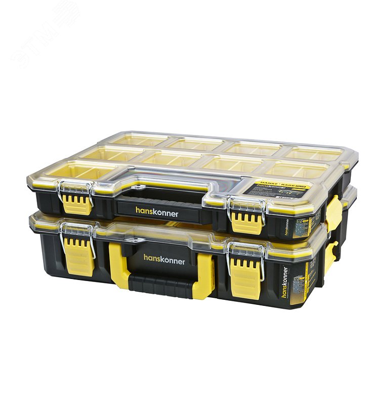 Изображение товара Комплект органайзеров 2шт DUALKIT система хранения HANSTORAGE PLUS, 440x354x170мм (упак)