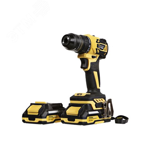 Изображение товара Дрель аккумуляторная бесщеточная 18В 60Нм 2х2'Ач 1BatterySystem кейс (шт)