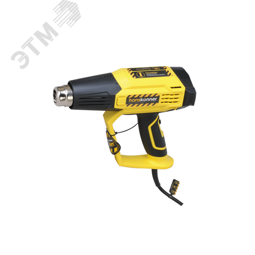 Изображение товара Фен технический 2300Вт 50/50-650'C 250-500' л/мин керамика жк-дисплей кейс (шт)