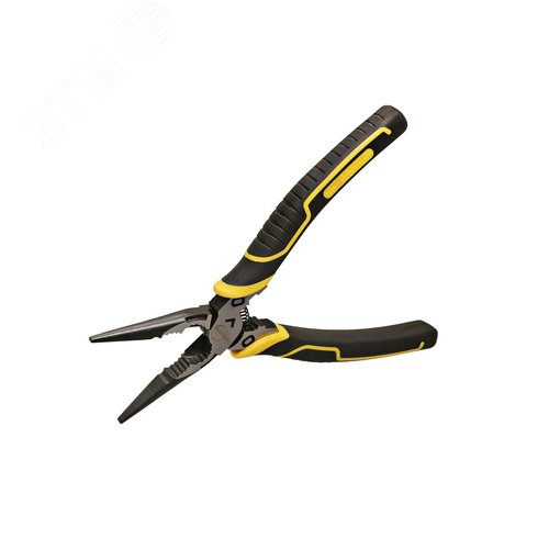 Изображение товара Длинногубцы с эксцентриковым шарниром TPR рукоятки +30% к силе реза 200мм (шт)