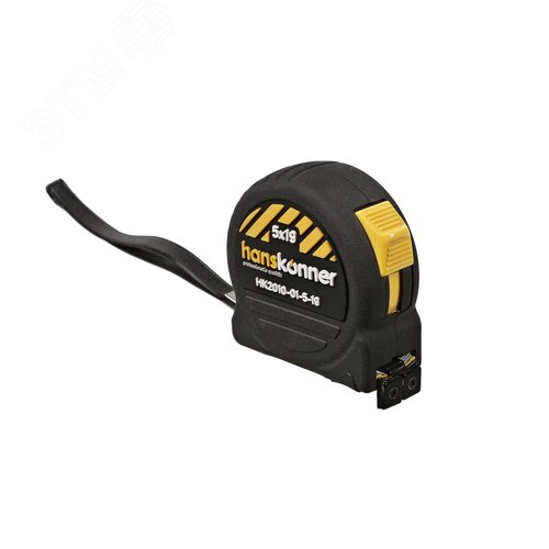 Изображение товара Рулетка с противоударным корпусом SoftTouch 2 стопа мощный магнит 5м X 19мм (шт)