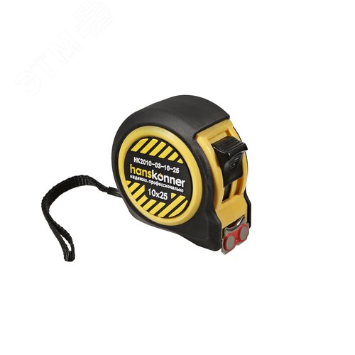 Изображение товара Рулетка с мощным магнитом 2 стопа корпус на 20% компактнее стандартного 10м X 25мм (шт)