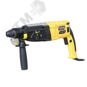 Изображение товара Перфоратор 850Вт 28мм 3.2Дж 0-5100уд/мин 3 режима 4м кабель кейс (шт)