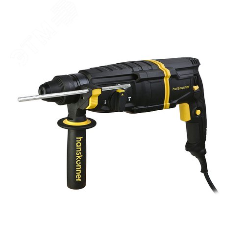 Изображение товара Перфоратор Hanskonner,800Вт, 26мм, 3.0Дж, 0-4900уд/мин,3 реж, 4м кабель,ВИБРОЗАЩИТА (шт)