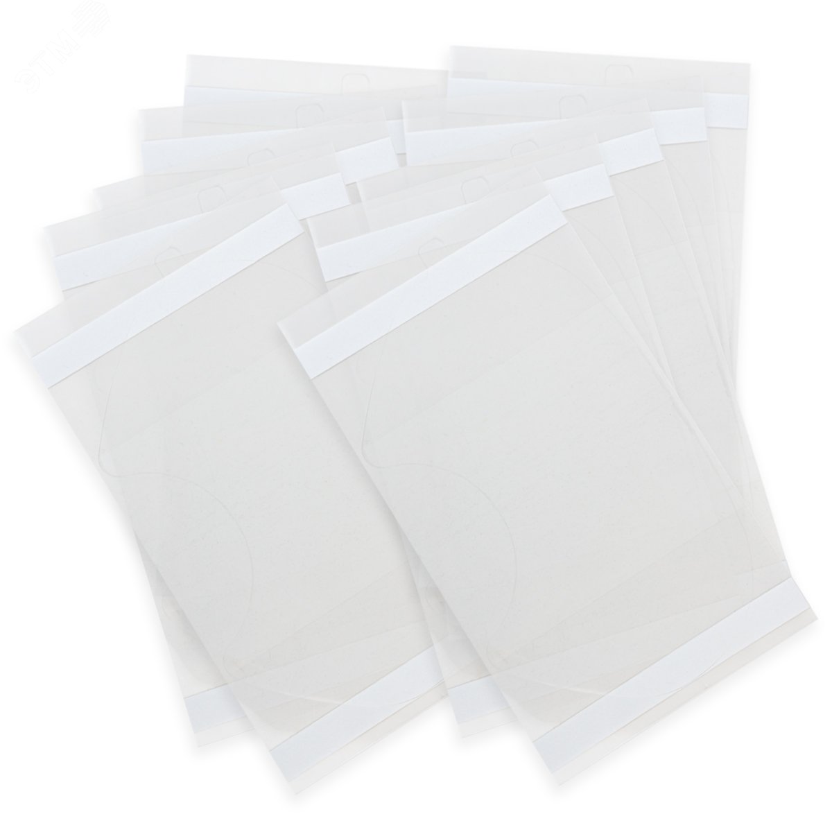 Изображение товара Защитная самоклеящаяся пленка для полнолицевой маски 5950 (уп.10шт) (упак)