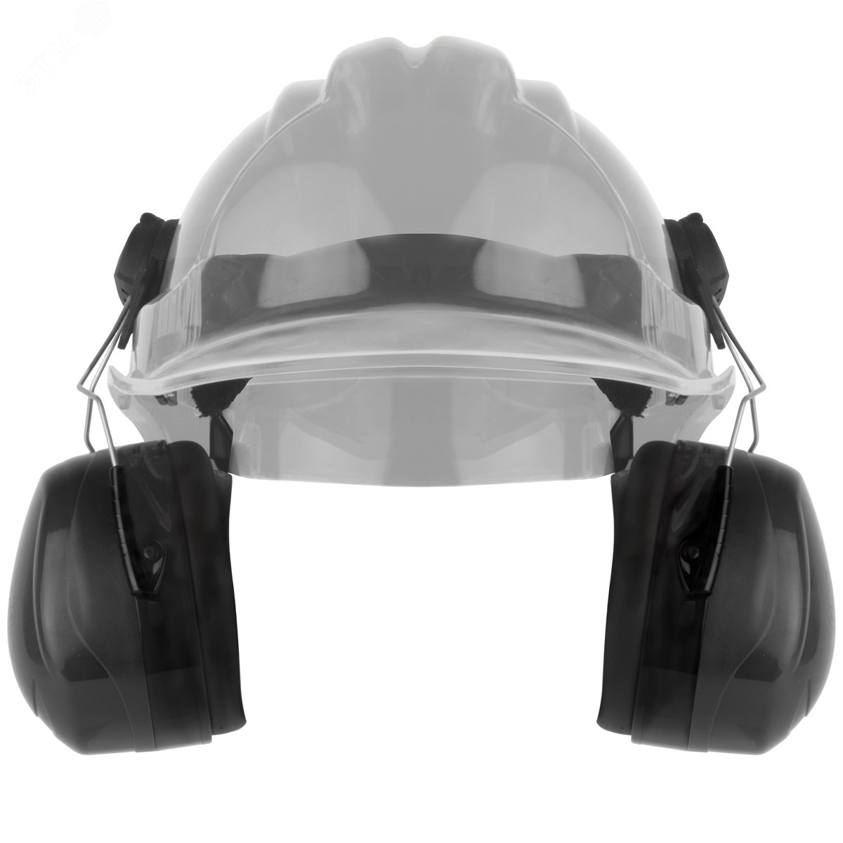 Изображение товара Наушники противошумные Caor серые 28 дБ для каски защитные