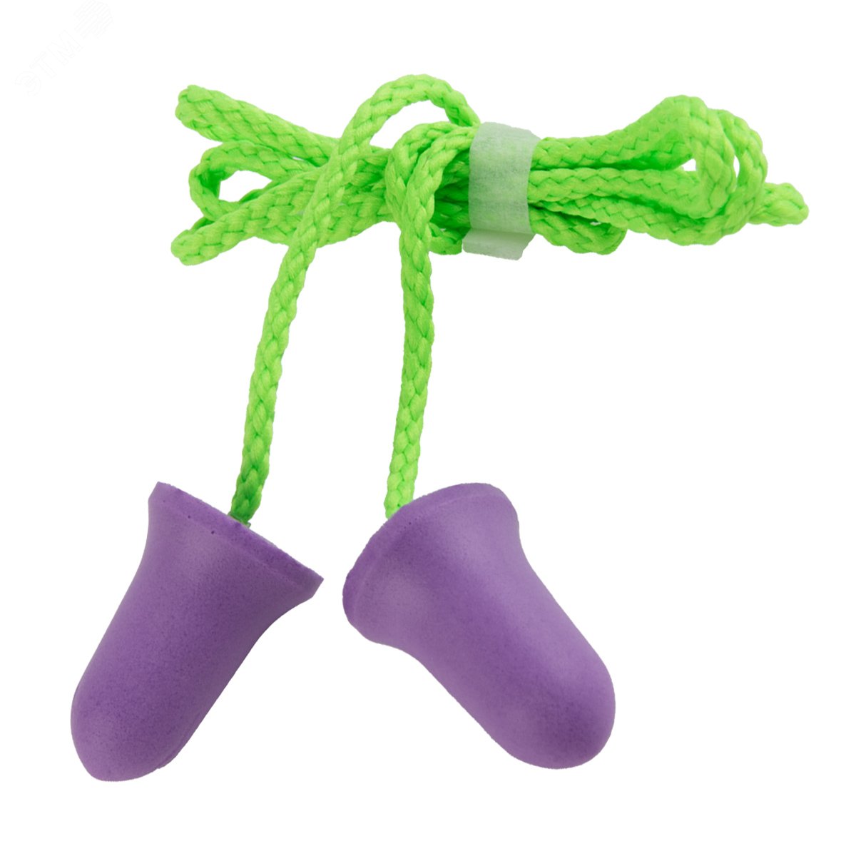 Изображение товара Беруши из вспененного пенополиуретана со шнурком Be, форма колокольчик (пар)