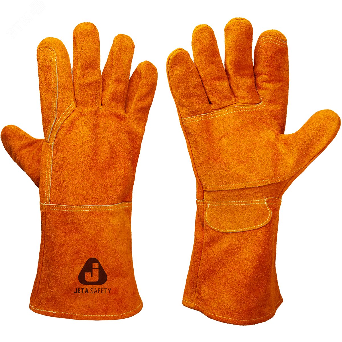 Изображение товара Перчатки Ferrus Light защитные (краги) из спилк. кожи без подкладки, желт, размер 10/XL (12 пар) (упак)