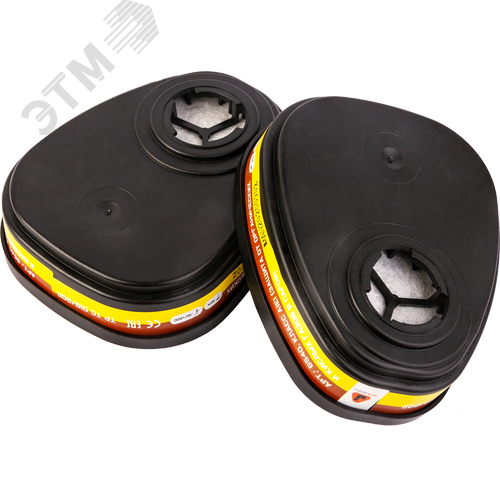 Изображение товара Фильтр противогазовый Jeta Safety для защиты от органических и кислых газов класса A1Е1, (в упаковке 2 шт.) (упак)
