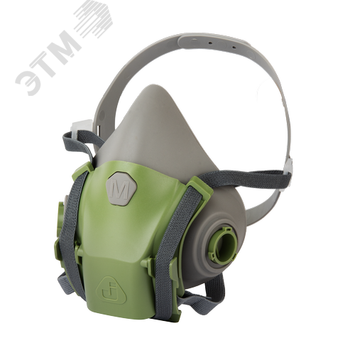 Изображение товара Полумаска Jeta Safety фильтрующая из изолирующих материалов, размер L, фильтры в комплект не входят (шт)