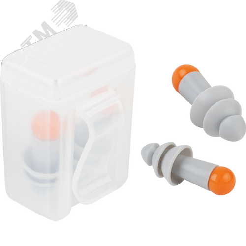 Изображение товара Беруши противошумные многоразовые силиконовые Sonido, 33дБ (пар)