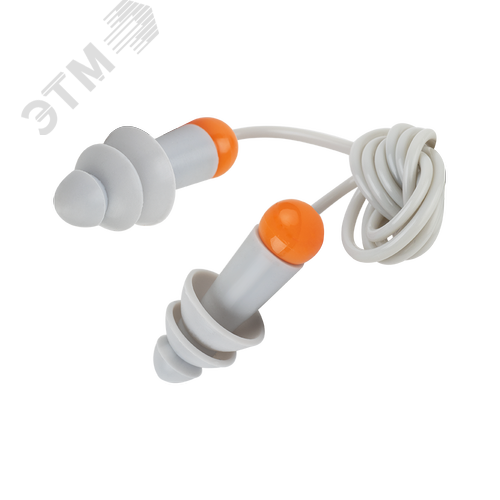 Изображение товара Беруши противошумные многоразовые силиконовые Sonido a 33дБ (пар)