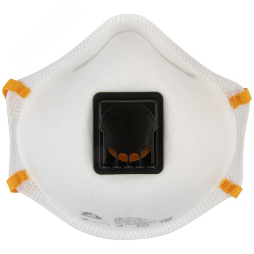 Изображение товара Респиратор с клапаном JM-7632 Micron Pro чашеобразный, FFP3 R D регулировка (упак)