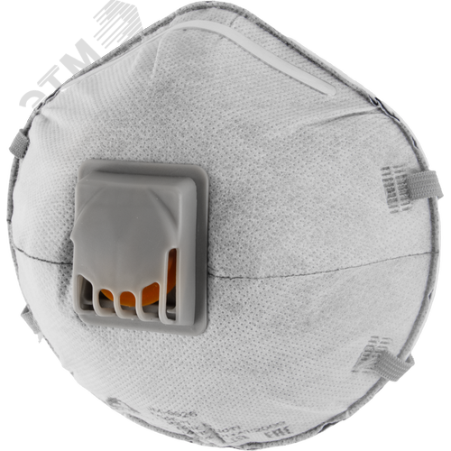 Изображение товара Одноразовый респиратор с клапаном с углем А JM-8626 Micron чашеобразный, FFP2 NR D, (10 шт.) (упак)