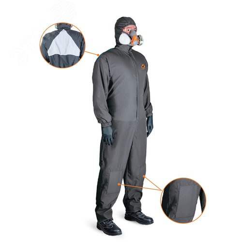 Изображение товара Многоразовый комбинезон с коленями JetaSafety Paint-Expert р-р L (шт)