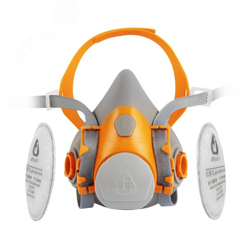 Изображение товара КОМПЛЕКТ СВАРЩИКА Jeta Safety J-SET 6500 Weld Kit размер M: полумаска, противоаэрозольные фильтры P3R (2 шт) (компл)