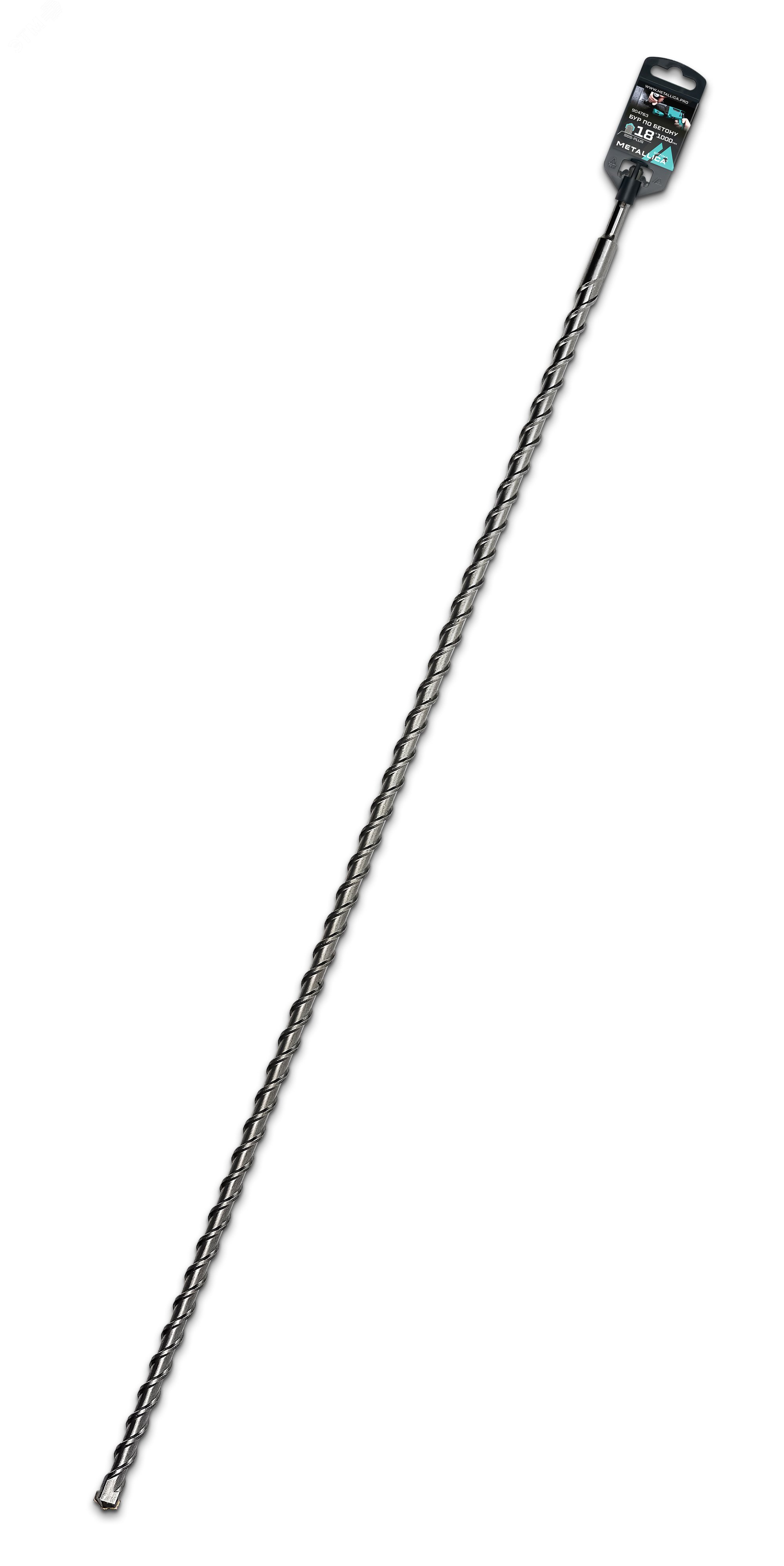 Изображение товара Бур по бетону SDS-plus 18х1000/950 мм с напайкой из карбида ВК-8