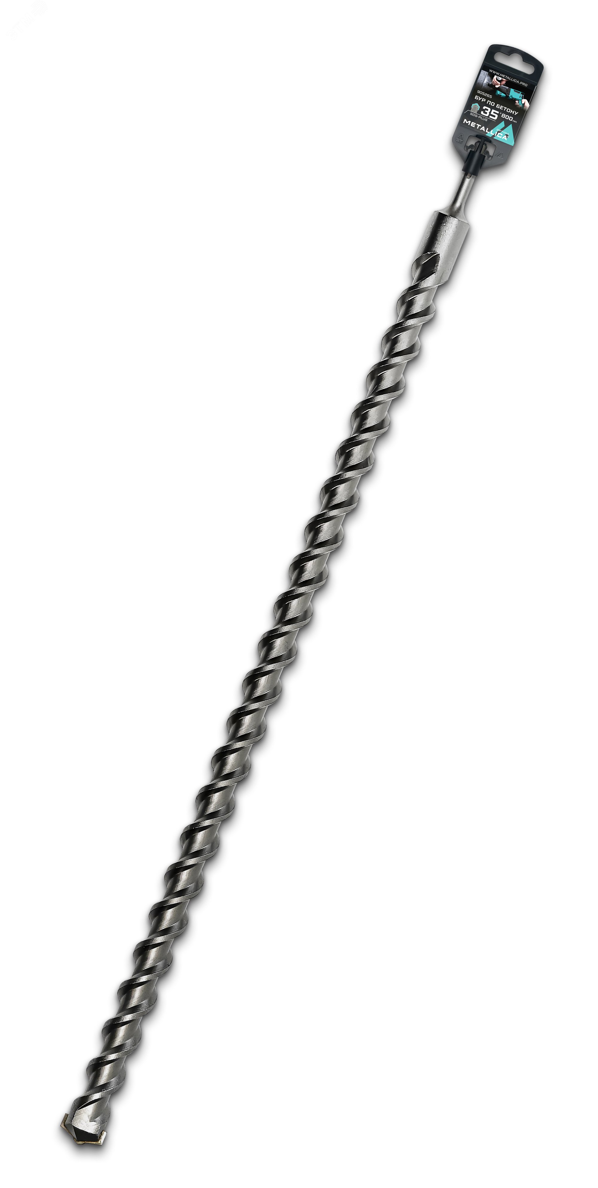 Изображение товара Бур по бетону SDS-plus 35 х800/750 мм с твердосплавной напайкой